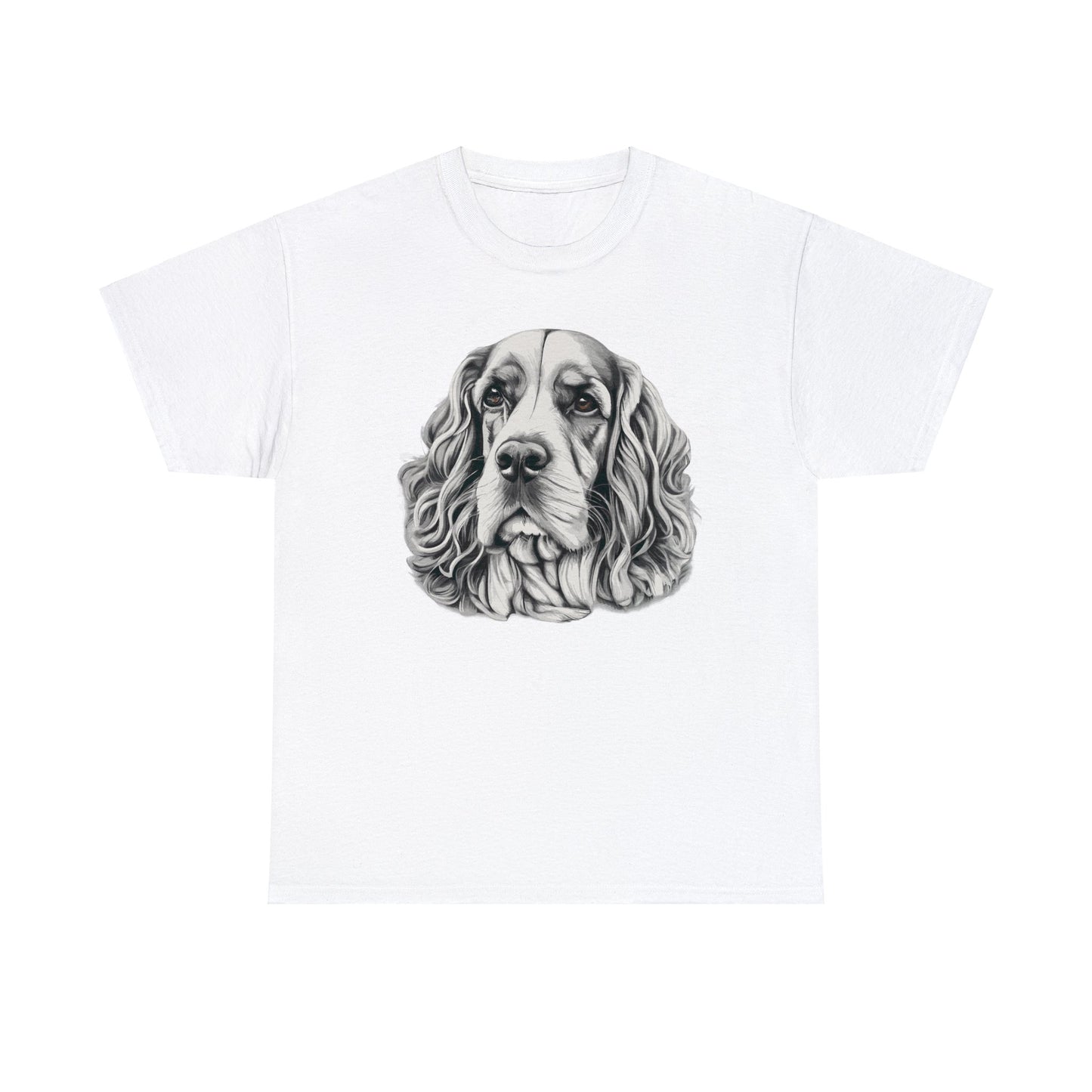 Cocker Spaniel, Dog, Dog Lover, Unisex Heavy Cotton Tee