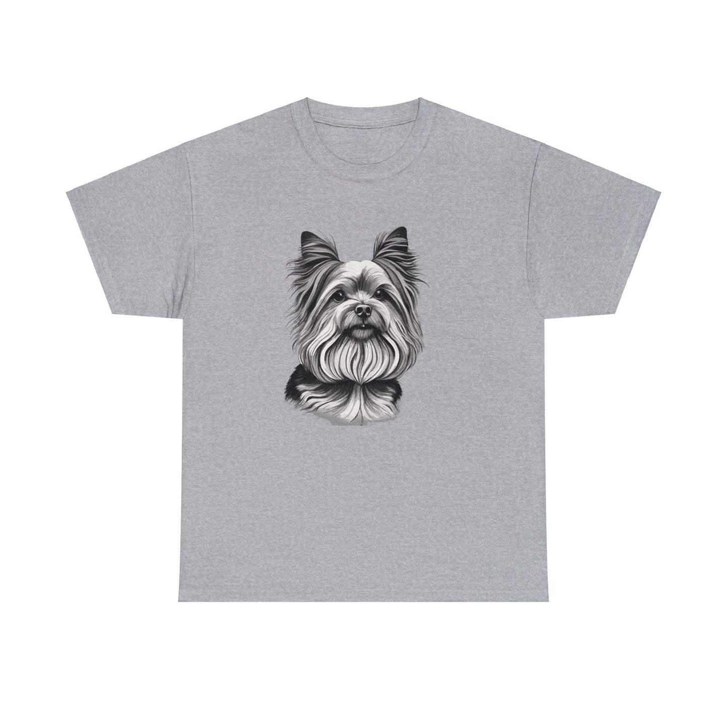 Yorkie, Dog, Dog Lover, Unisex Heavy Cotton Tee