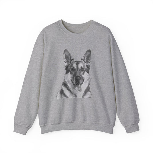 German Shepherd, Dog, Dog Lover, Unisex Heavy Blend™ Crewneck Sweatshirt