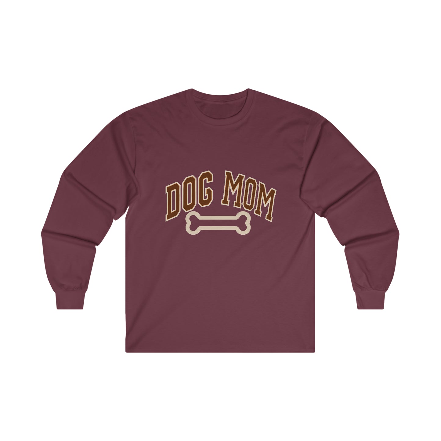 Dog Mom, Love, Dog, Mom, Puppy, Family, Ultra Cotton Long Sleeve Tee