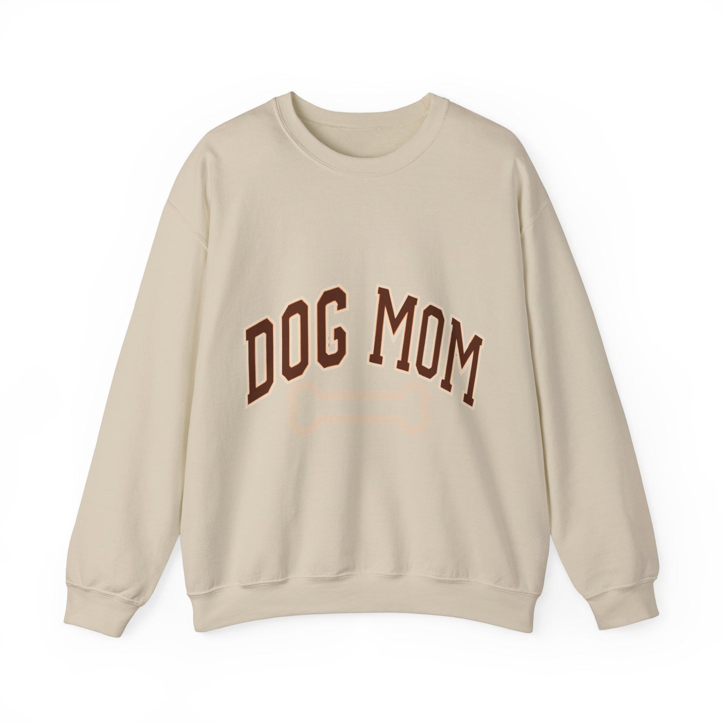 Dog Mom, Love, Dog, Mom, Puppy, Family, Unisex Heavy Blend™ Crewneck Sweatshirt
