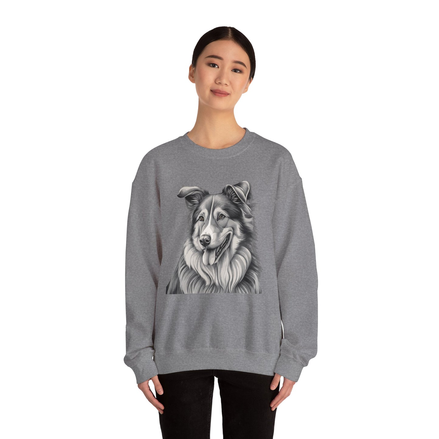 Collie, Dog, Dog Lover, Unisex Heavy Blend™ Crewneck Sweatshirt