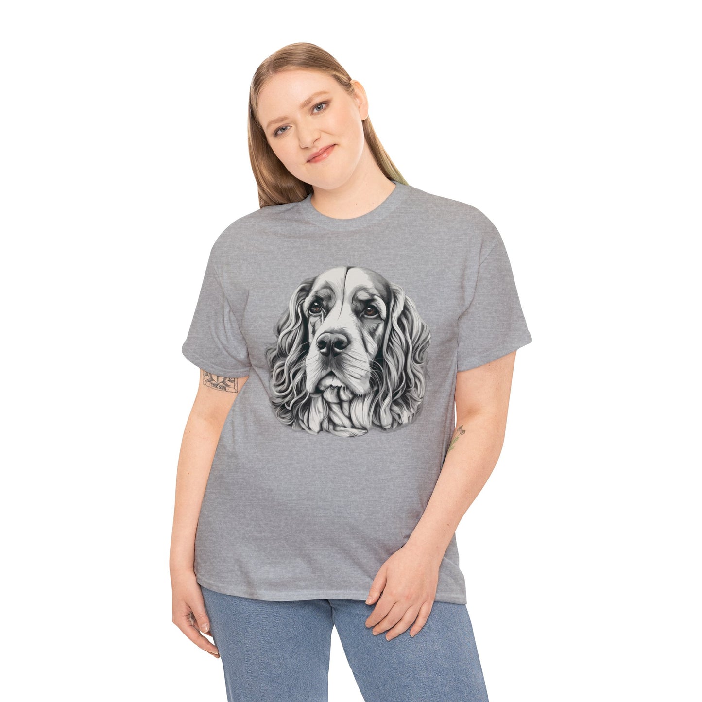 Cocker Spaniel, Dog, Dog Lover, Unisex Heavy Cotton Tee