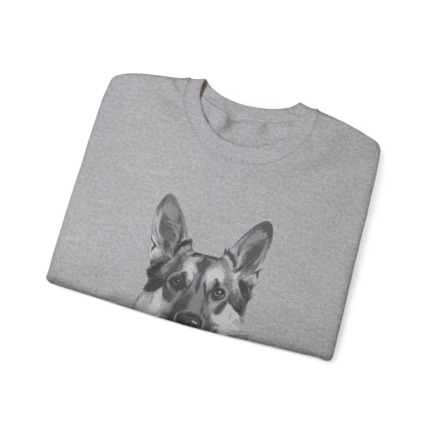 German Shepherd, Dog, Dog Lover, Unisex Heavy Blend™ Crewneck Sweatshirt