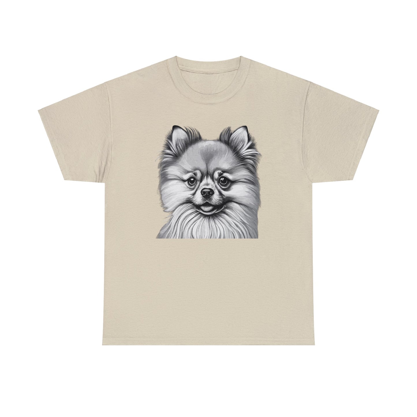 Pomeranian, Dog, Dog Lover, Unisex Heavy Cotton Tee