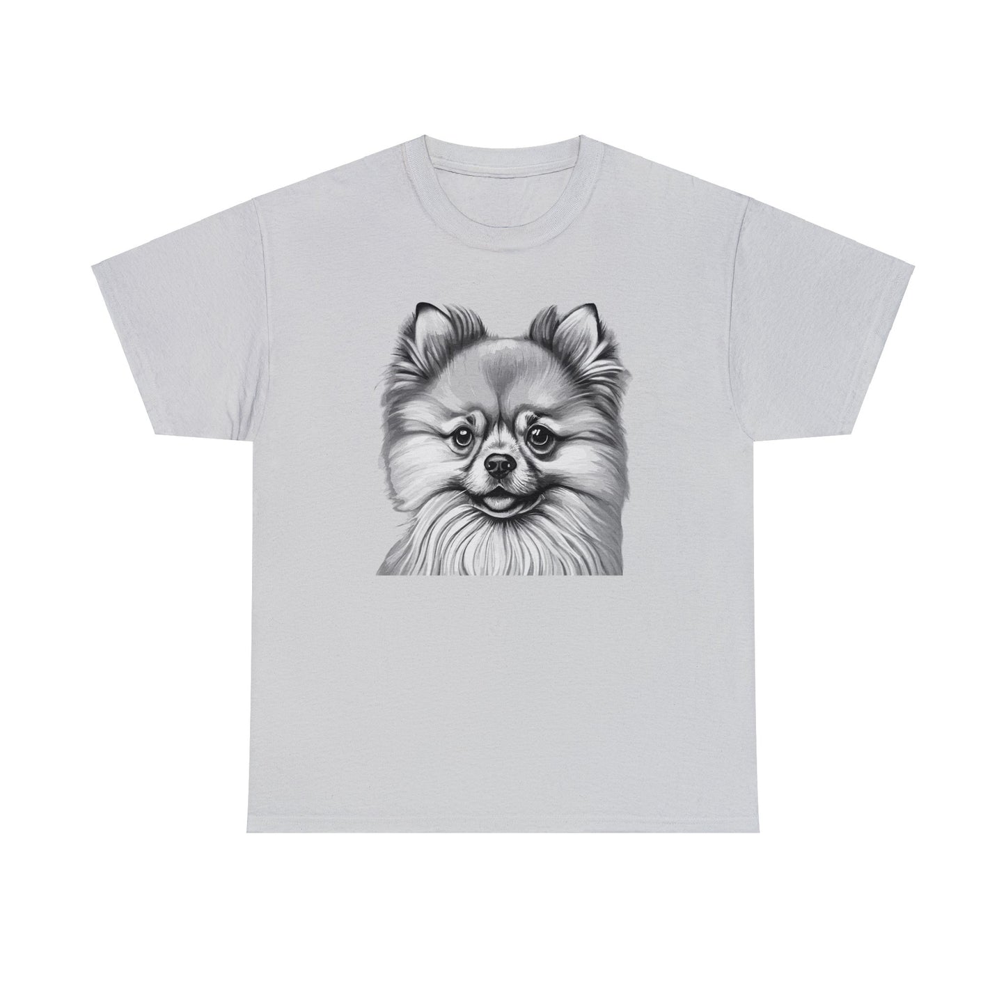Pomeranian, Dog, Dog Lover, Unisex Heavy Cotton Tee