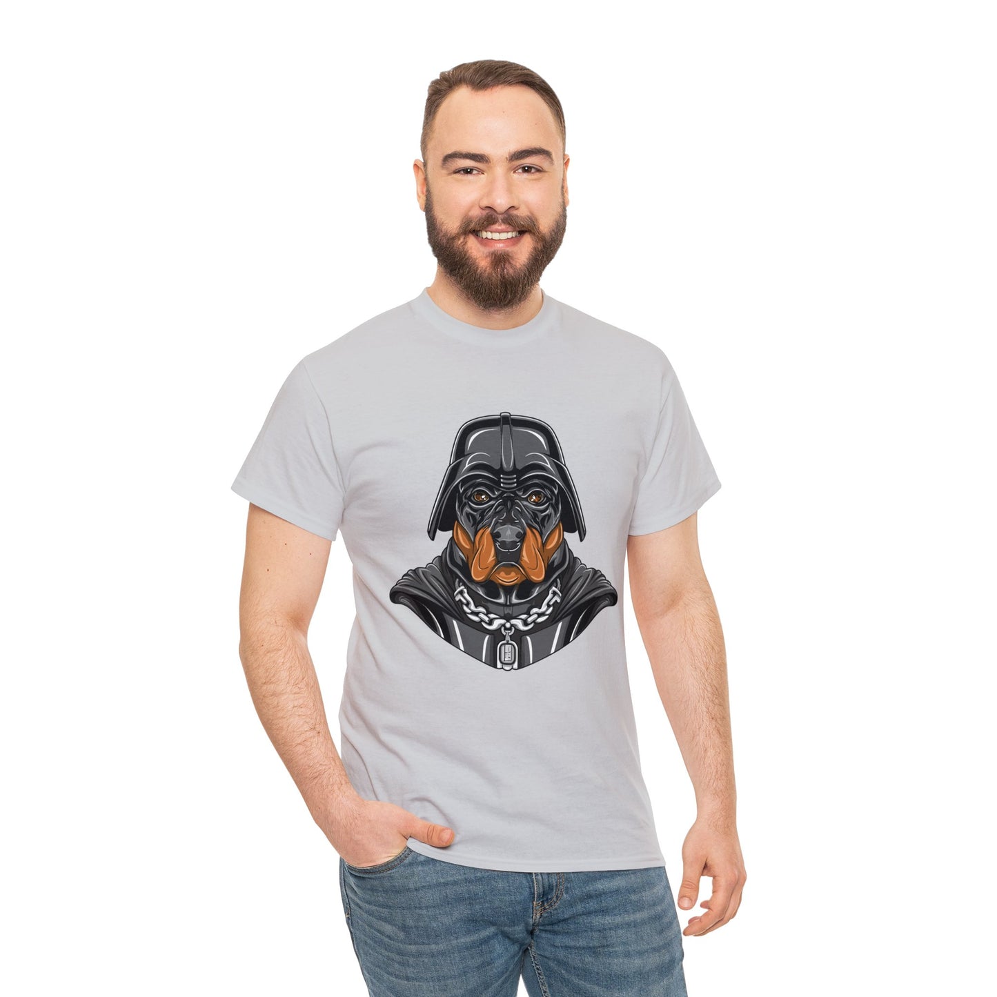 Vader Dog, Star Wars, Darth Vader, Unisex Heavy Cotton Tee